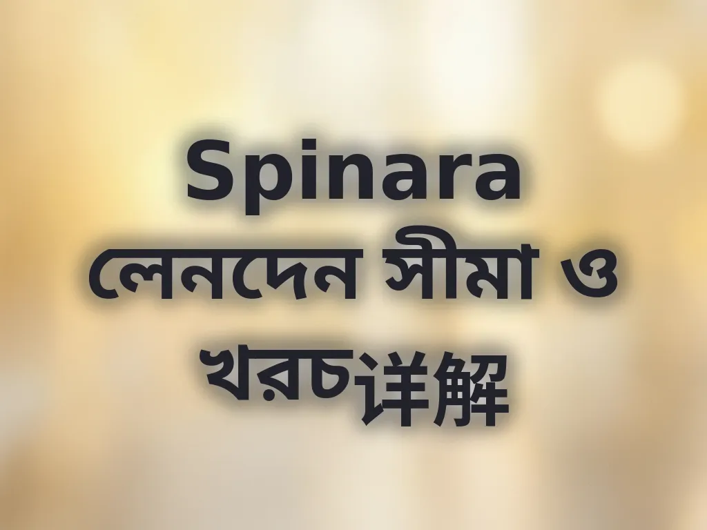Spinara লেনদেন সীমা